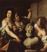 Bernardo Strozzi Allegory of the Arts oil